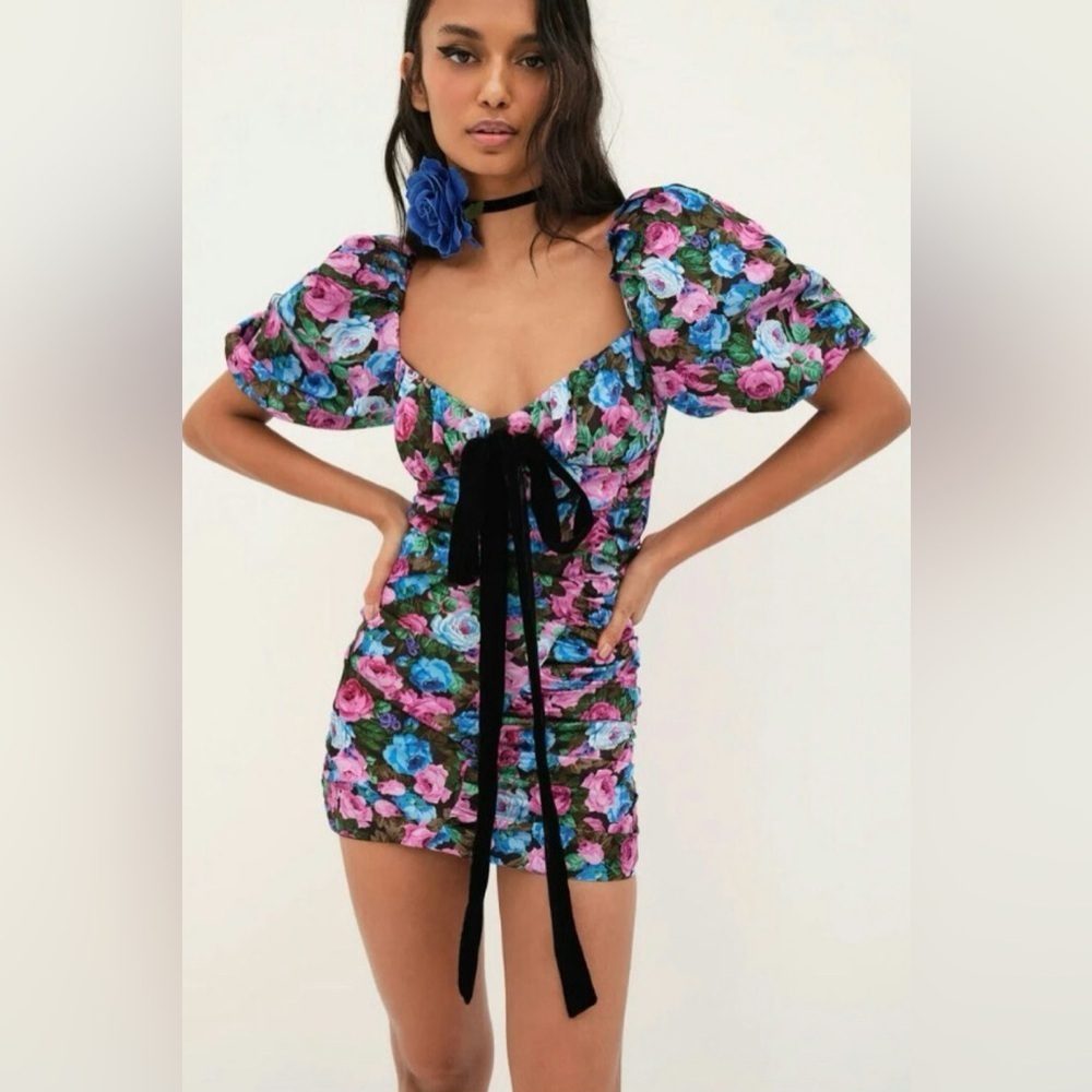 For Love & Lemons Marley mini dress